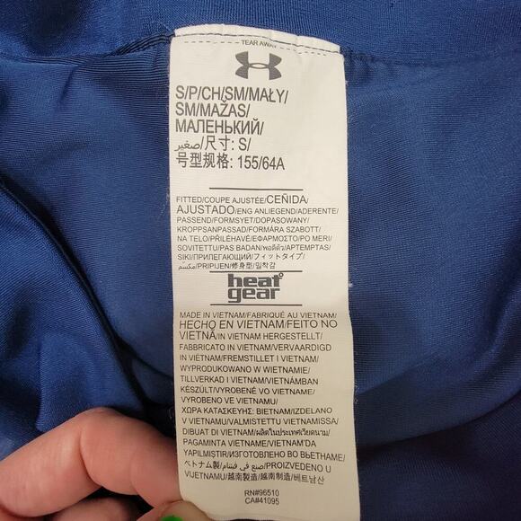 Under Armour Skort S Blue HeatGear Wrap Front Athleisure - Picture 8 of 8